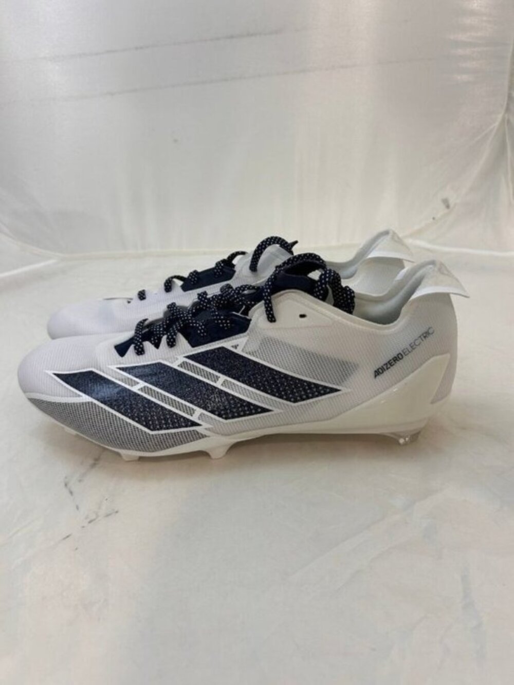 Adidas Adizero Electric football cleats navy blue white mens sz 8.5 & 13 IE6290